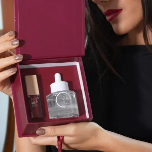 Gift Box Hair Oil & Lip Gloss